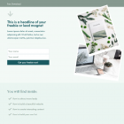 Ervadoce Kadence Child Theme - Landing Page Freebies Lead Capture